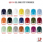 (QD54) Eyelet Quickdry - long sleeves